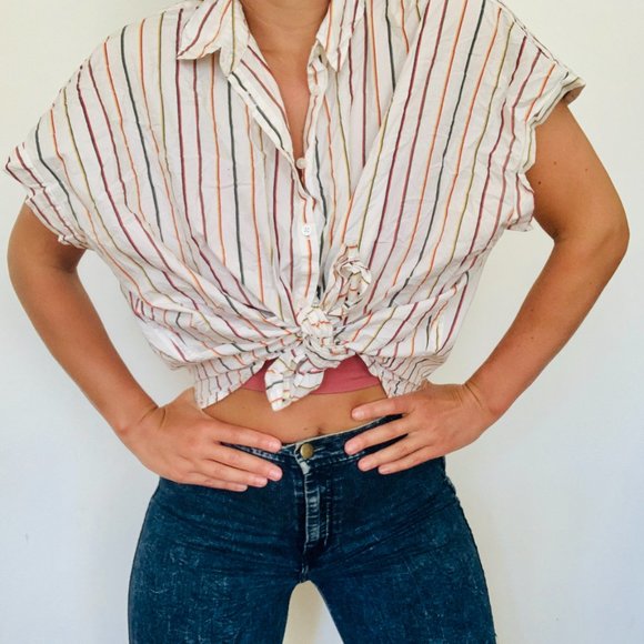 Madewell Tops - Madewell button up tshirt